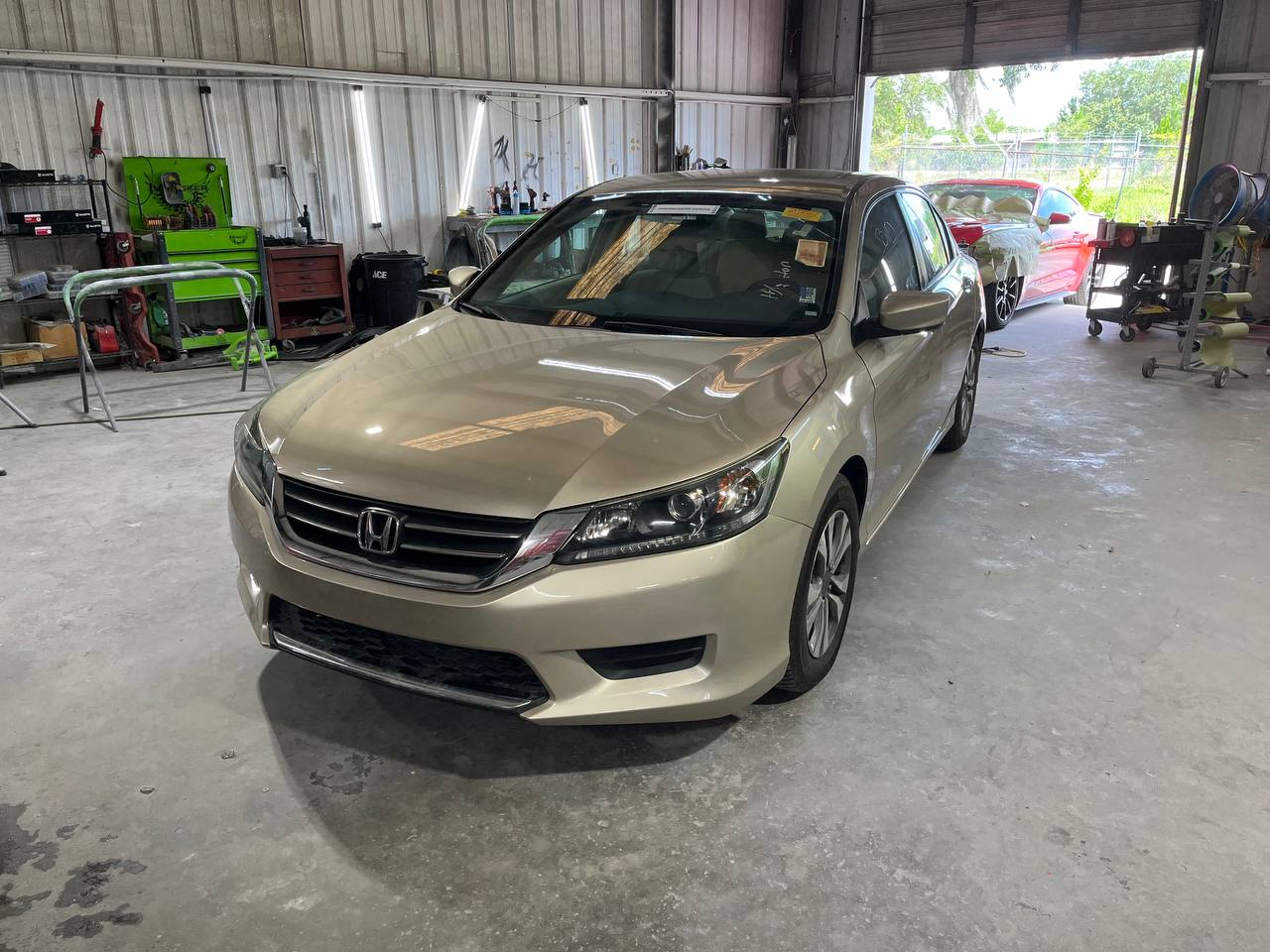 Honda Accord after - full paint job complete, front view