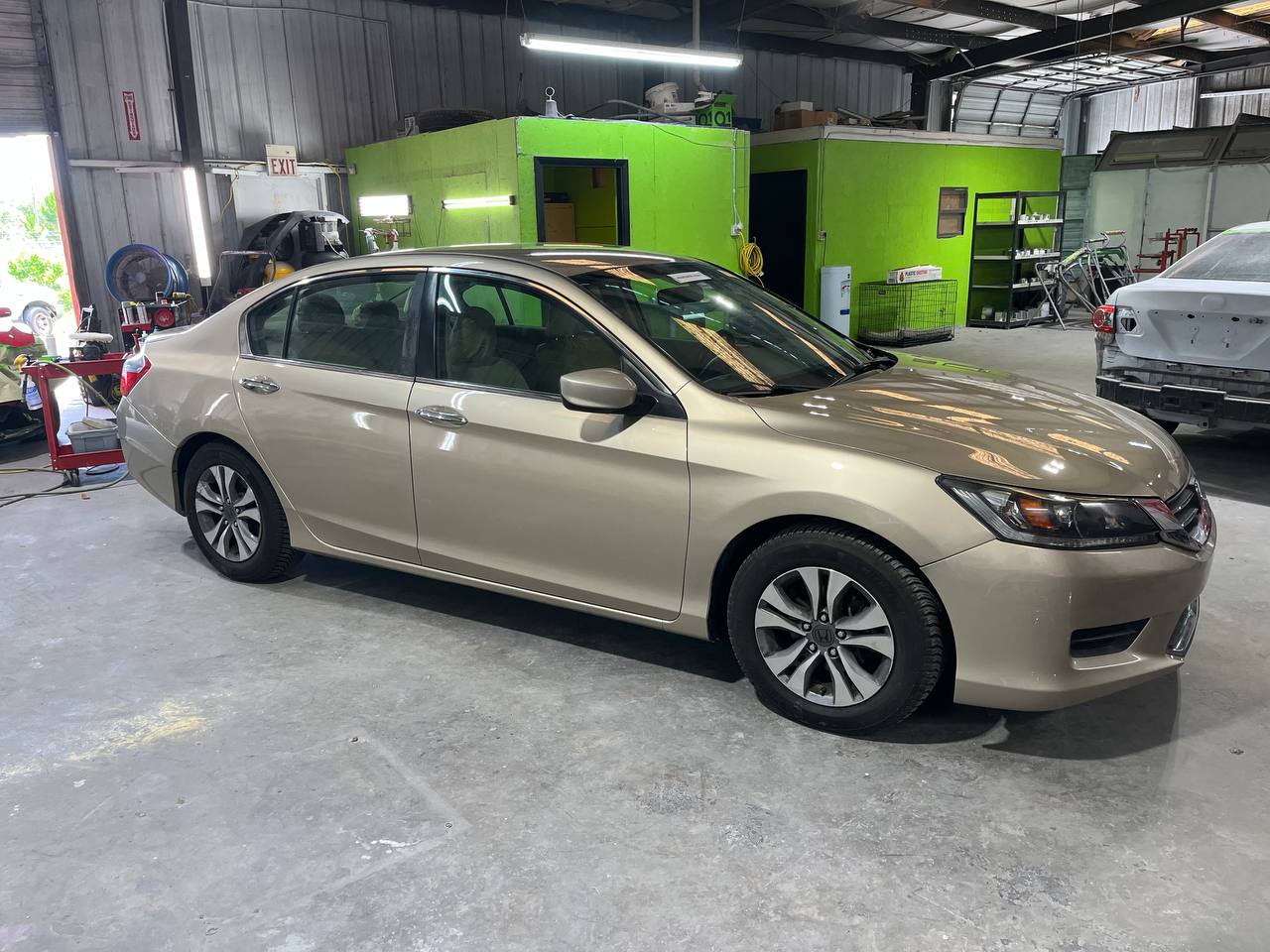 Honda Accord after - full paint job complete, side view