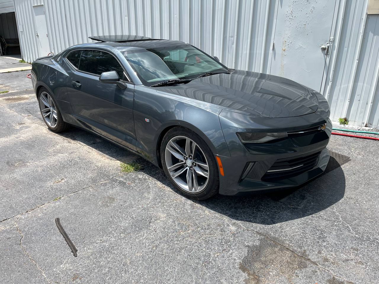 Chevy Camaro after - fully restored
