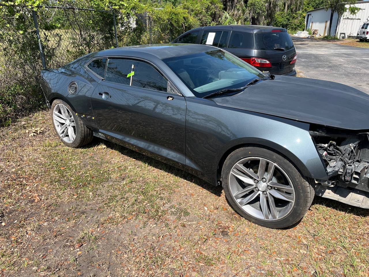 Chevy Camaro before - front end collision damage