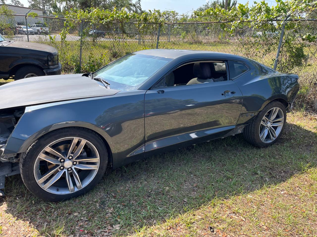 Chevy Camaro body work - panels aligned