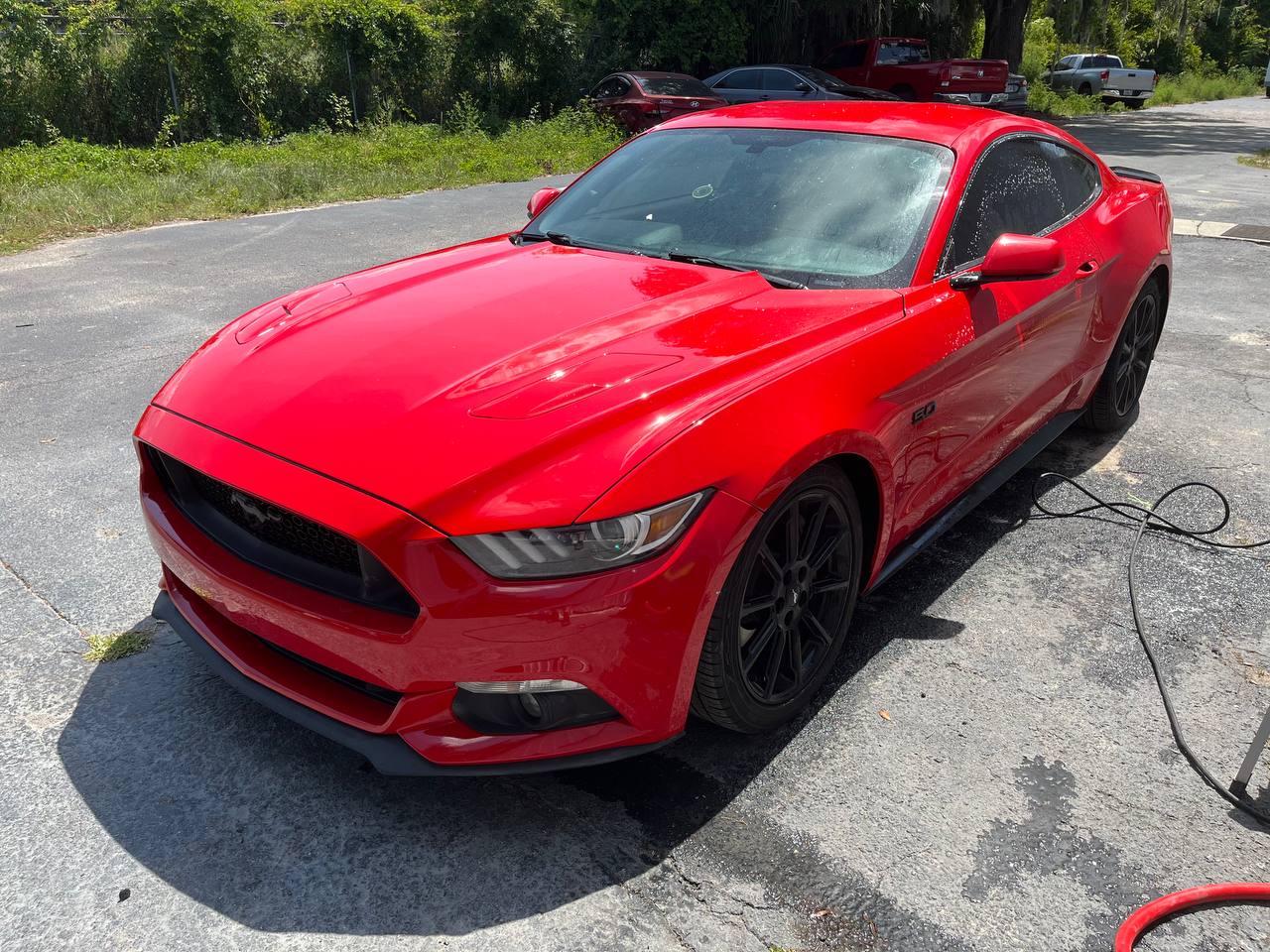 Ford Mustang GT after - fully repaired